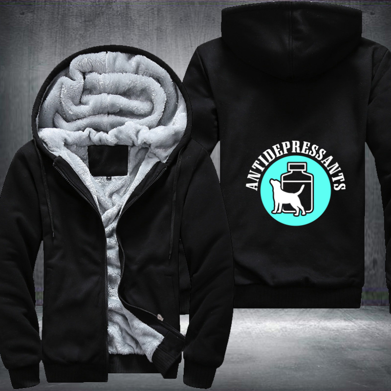 antidepressants Fleece Hoodies Jacket