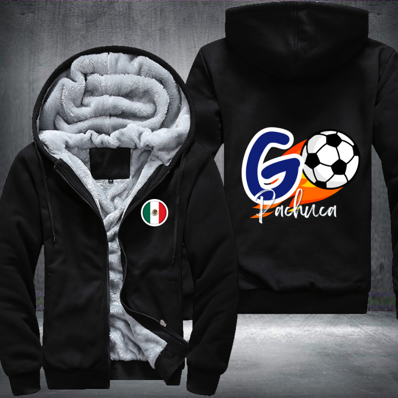 Soccer Go Pachuca Fleece Hoodies Jacket