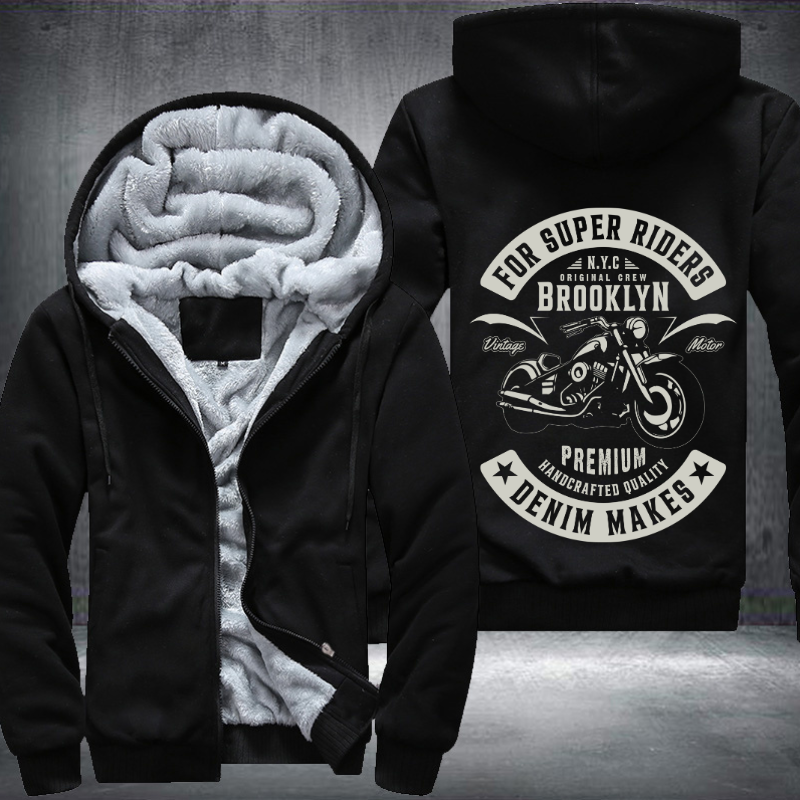 For Super Riders Brooklyn Fleece Hoodies Jacket