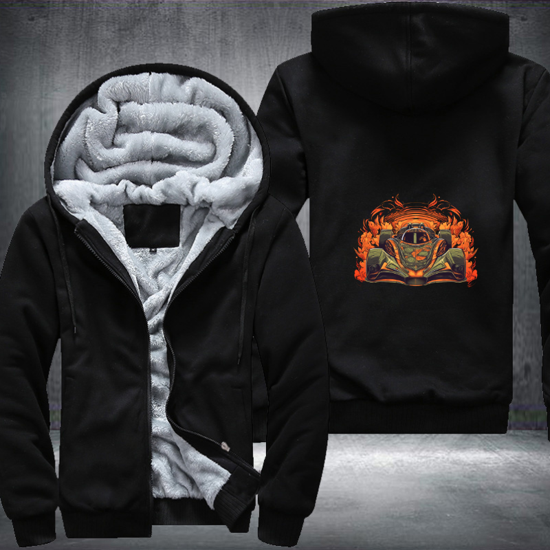 Racing towards victory with the Winsel Fleece Hoodies Jacket