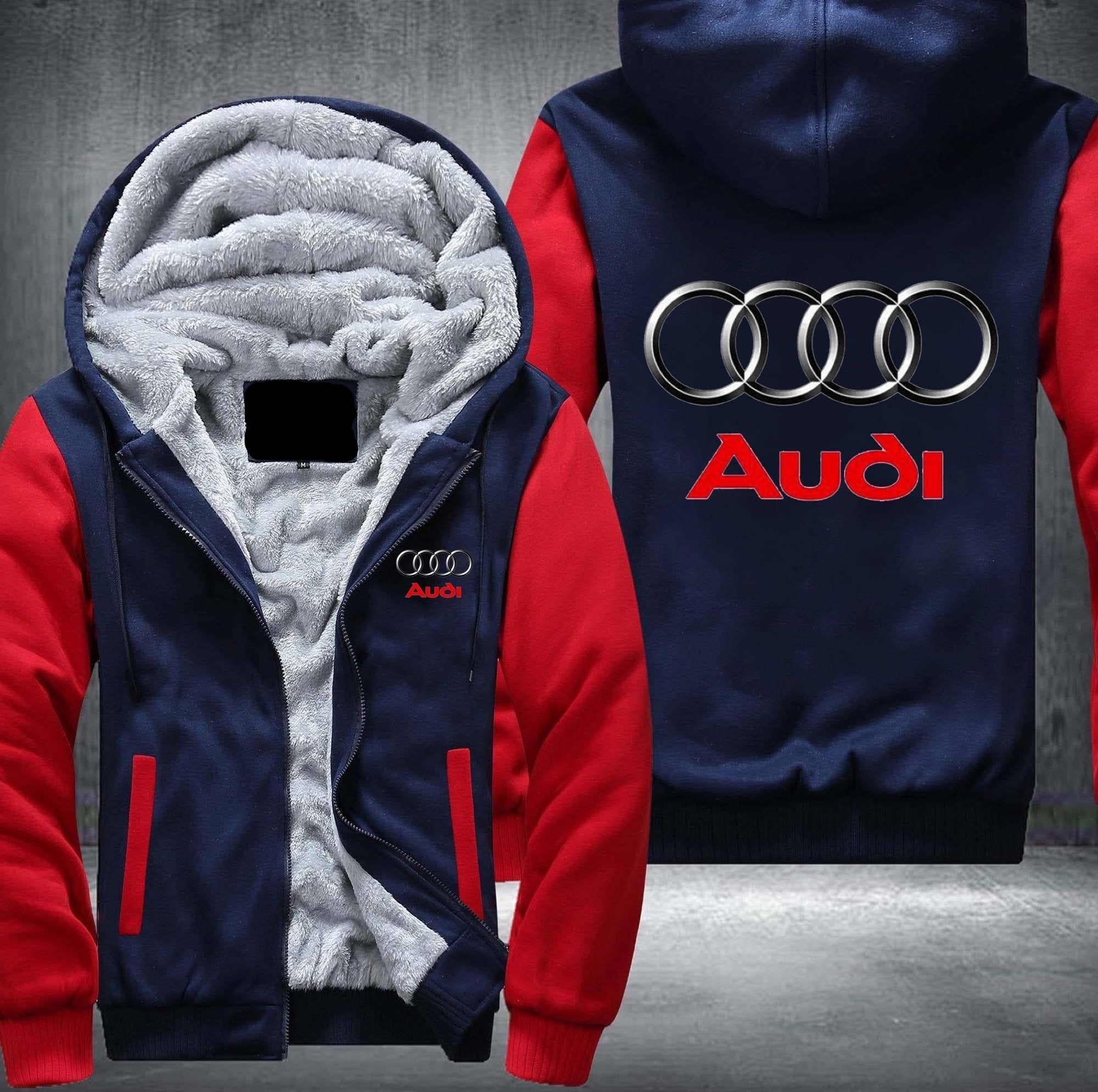 Audi Fleece Hoodies Jacket