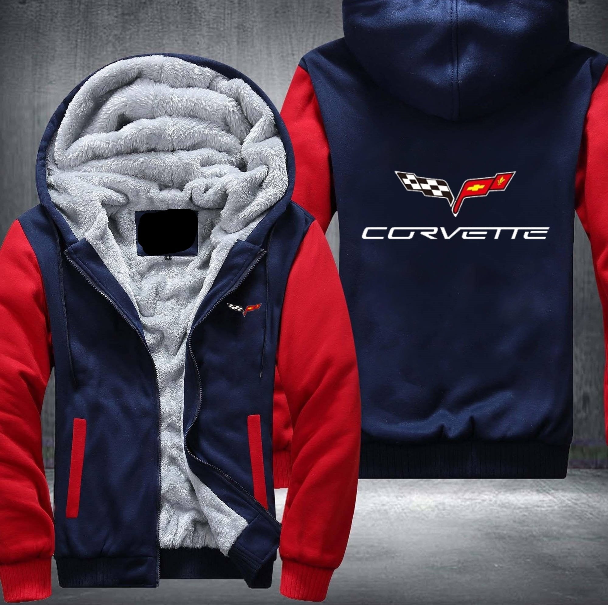 CORVETTE Fleece Hoodies Jacket