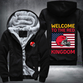 Welcome To The Red Kingdom Fleece Hoodies Jacket