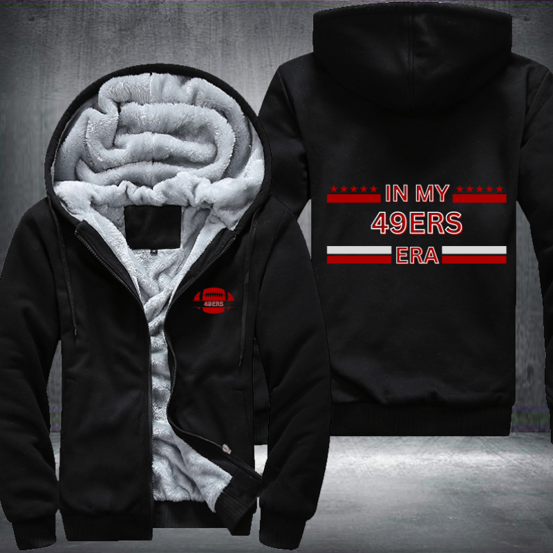 In My Football Era Game Day 49ers Fleece Hoodies Jacket