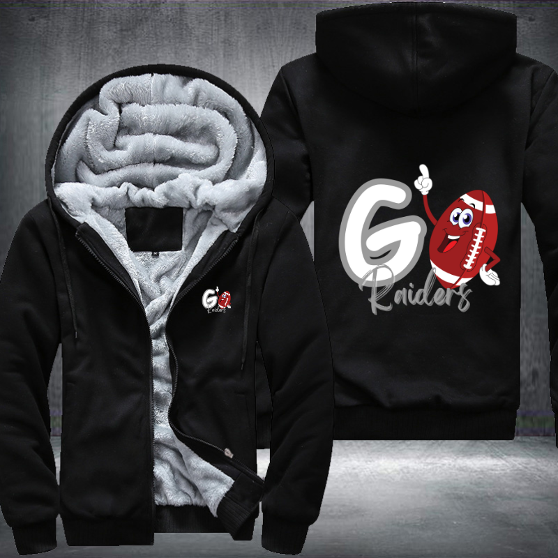 Go Raiders Fleece Hoodies Jacket