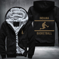 Basketball Lover City INDIANA Fleece Hoodies Jacket