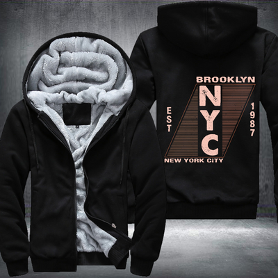 Brooklyn NYC Fleece Hoodies Jacket