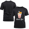 Boba Girl I love Boba milk Tea Cotton Black Short Sleeve T-Shirt