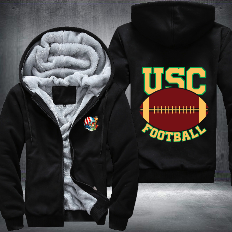 USC Football Fleece Hoodies Jacket