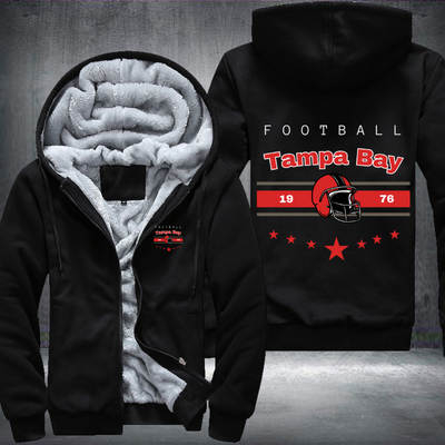 Vintage Football Tampa Bay 1976 Fleece Hoodies Jacket