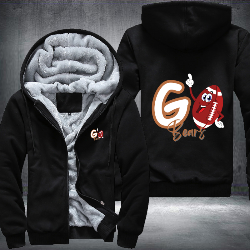 Go Bears Fleece Hoodies Jacket