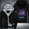 LA hotrod drag racing 1974 Fleece Hoodies Jacket