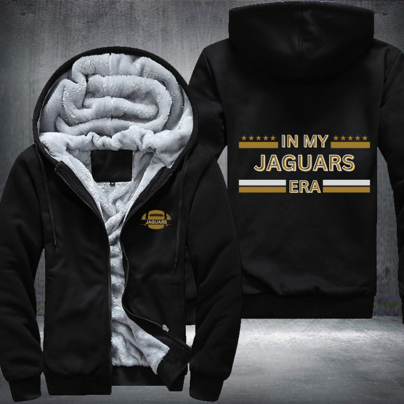 In My Football Era Game Day Jaguars Fleece Hoodies Jacket