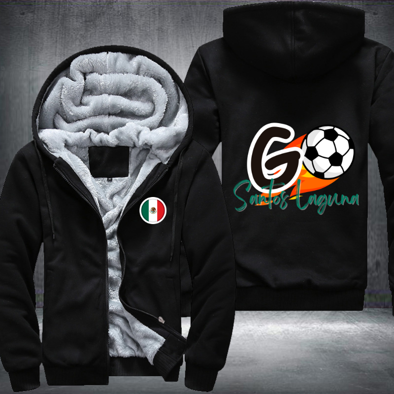 Soccer Go Santos Laguna Fleece Hoodies Jacket