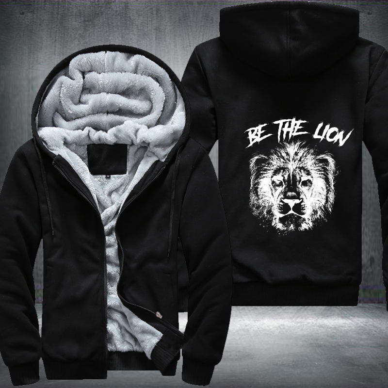 Be The Lion Fleece Hoodies Jacket