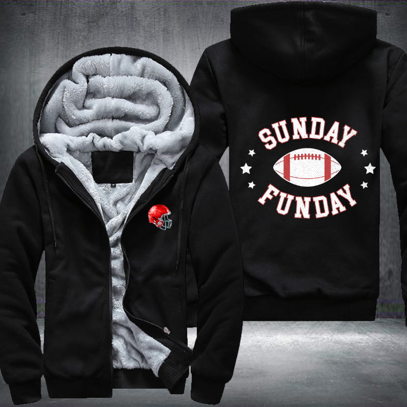 Sunday Funday Fleece Hoodies Jacket