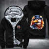 Animal Hiphop Graphic Funny Duck Fleece Hoodies Jacket