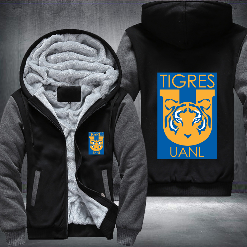 Tigres UANL Football Fleece Hoodies Jacket