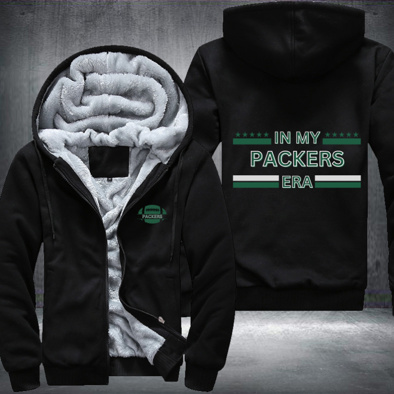 In My Football Era Game Day Packers Fleece Hoodies Jacket