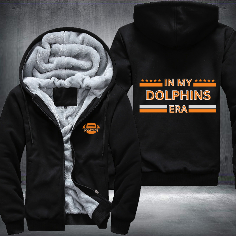 In My Football Era Game Day Dolphins Fleece Hoodies Jacket