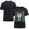 Anime Japanese Streetwear Deru kui wa utareru Cotton Black Short Sleeve T-Shirt