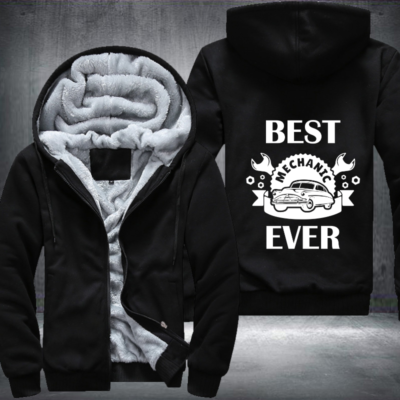 Best Mechanic Car Auto Lover Fleece Hoodies Jacket