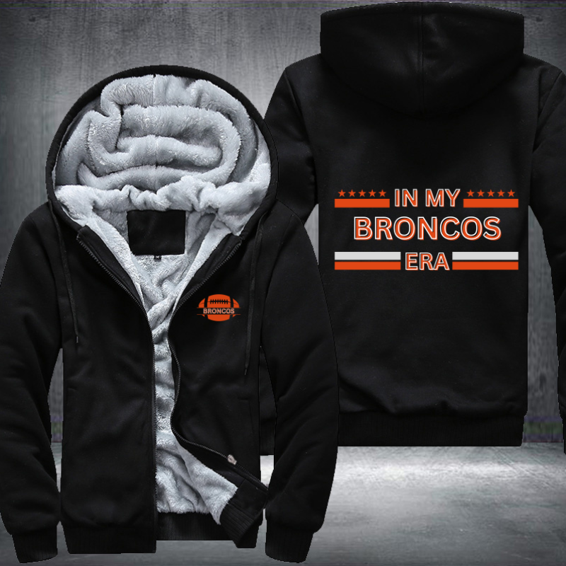 In My Football Era Game Day Broncos Fleece Hoodies Jacket