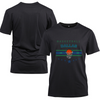 Basketball Dallas 1980 Cotton Black Short Sleeve T-Shirt