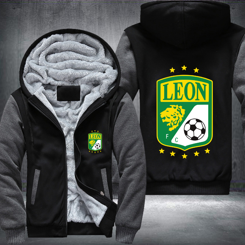 Club León Football Fleece Hoodies Jacket