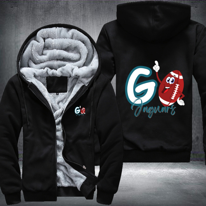 Go Jaguars Fleece Hoodies Jacket