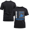 Japan Streetwear The Land Of Rising Snow Cotton Black Short Sleeve T-Shirt