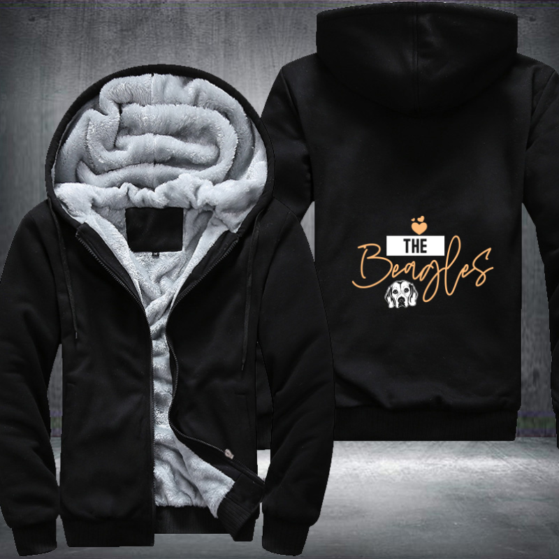 the beagles Fleece Hoodies Jacket