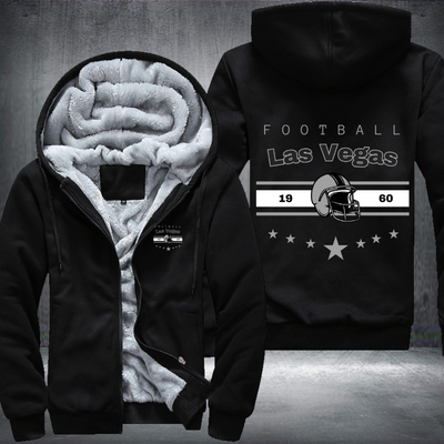 Vintage Football Las Vegas 1960 Fleece Hoodies Jacket