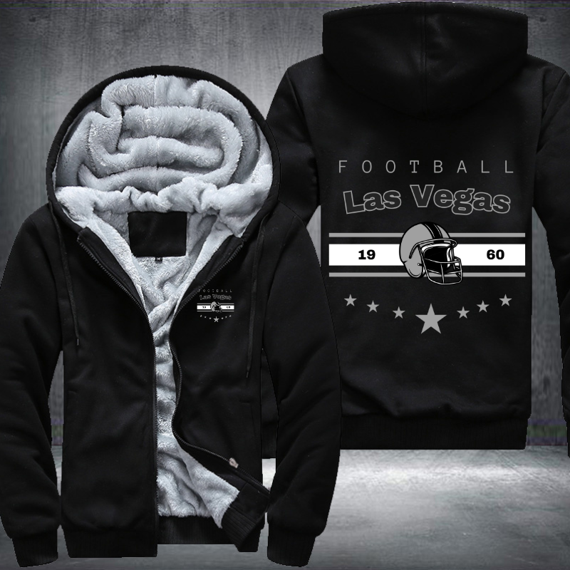 Vintage Football Las Vegas 1960 Fleece Hoodies Jacket