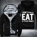 I Don't Eat My Homies Fleece Hoodies Jacket