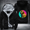 Lovable Dog Fleece Hoodies Jacket