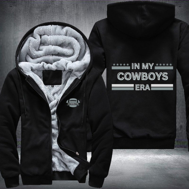 In My Football Era Game Day Cowboys Fleece Hoodies Jacket