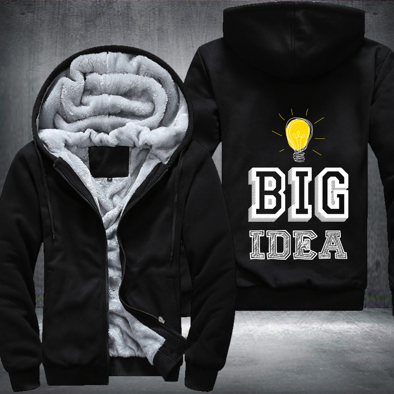 Big Idea Fleece Hoodies Jacket