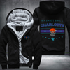 Vintage Basketball CHARLOTTE 1988 Fleece Hoodies Jacket