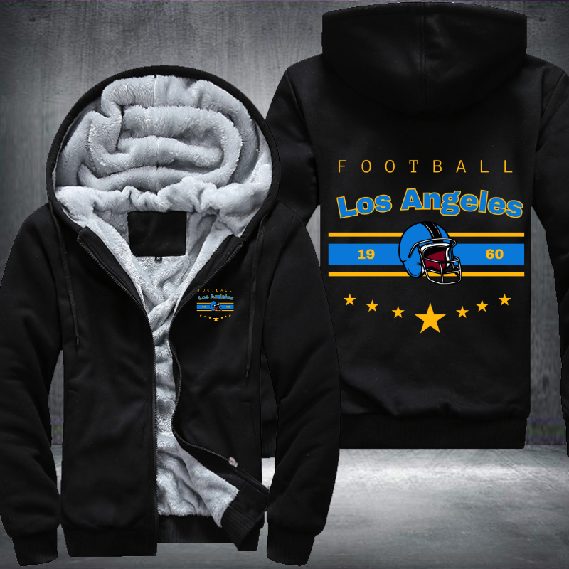 Vintage Football Los Angeles 1960 Fleece Hoodies Jacket