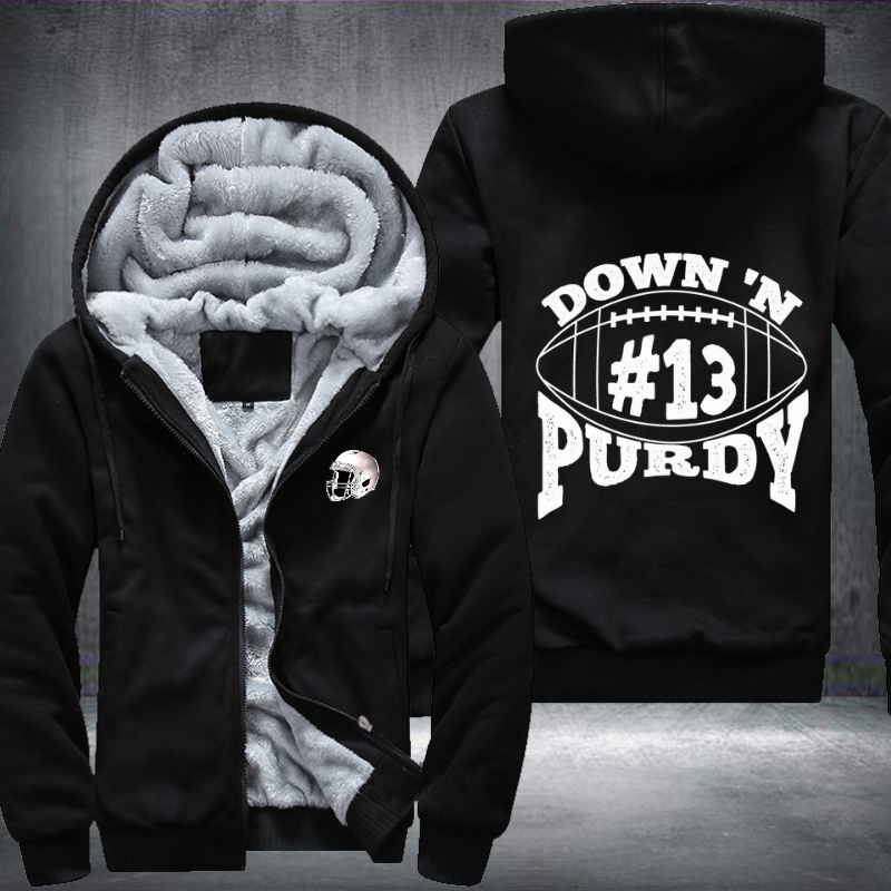 Down'N 13 Purdy Fleece Hoodies Jacket