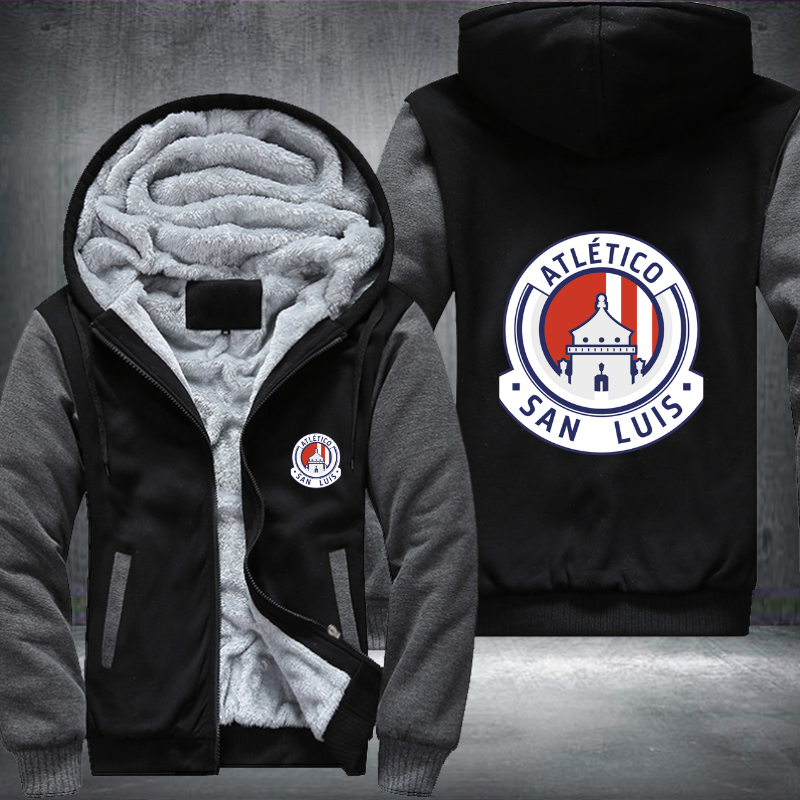 Atletico de San Luis Football Fleece Hoodies Jacket