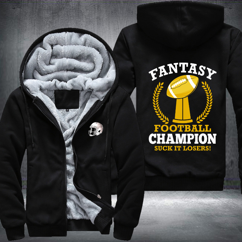 Fantasy Football Champion Fleece Hoodies Jacket