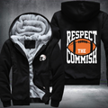 Respect The Commish Fleece Hoodies Jacket