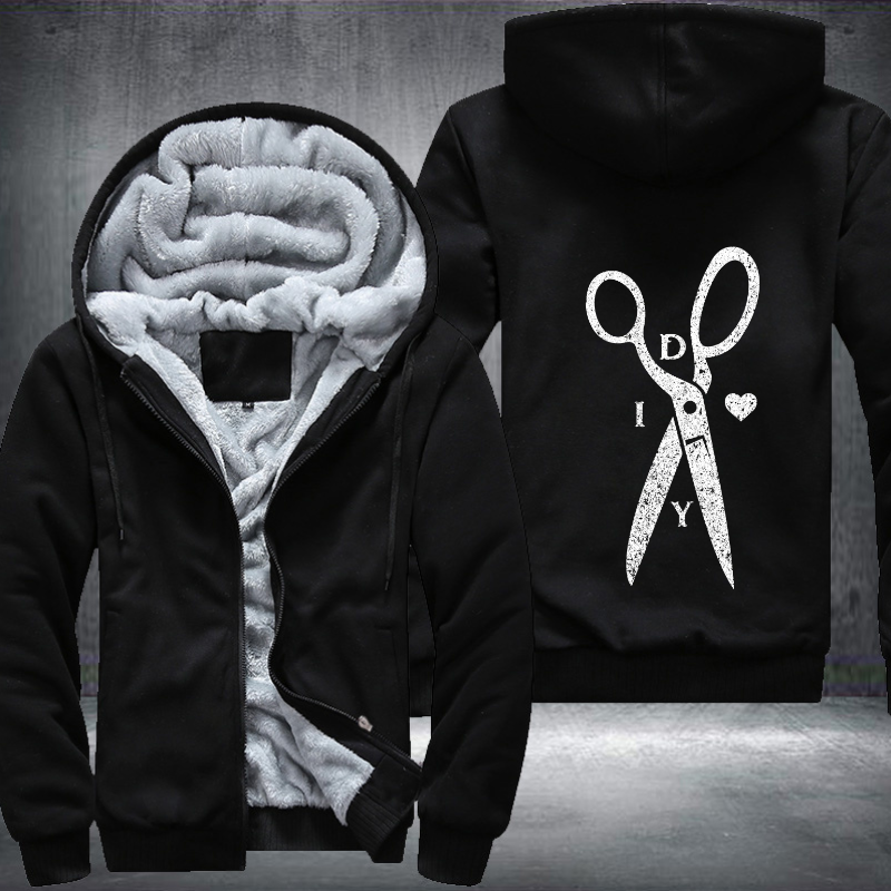 DIY Fleece Hoodies Jacket