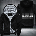 Patriotic USA State Brooklyn Fleece Hoodies Jacket