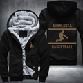 Basketball Lover City MINNESOTA Fleece Hoodies Jacket