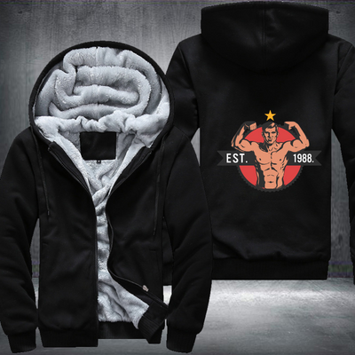 EST 1988 Fleece Hoodies Jacket