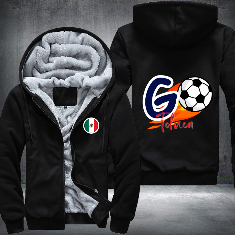 Soccer Go Toluca Fleece Hoodies Jacket