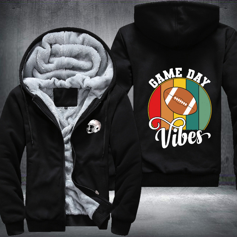 Game Day Vibes Fleece Hoodies Jacket